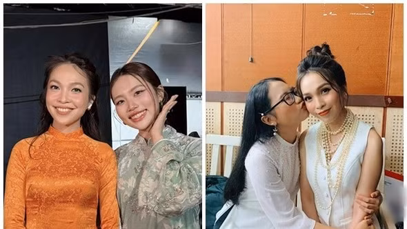 [GALLERY] Cô trò Hiền Thục - Phương Mỹ Chi giữ tình cảm bền chặt