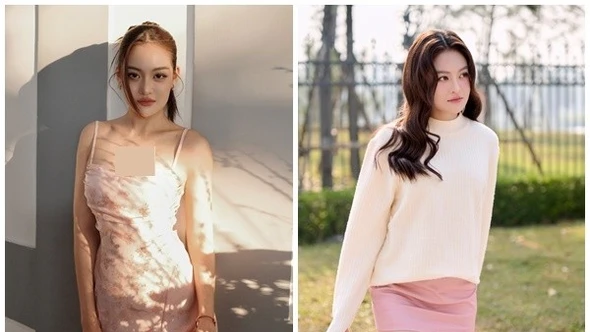 Diễn viên Thùy Anh mặc gợi cảm, thanh lịch hút mắt nhìn