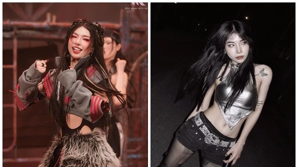 "Cỗ máy nhảy" Lyhan ngày càng hot ở Em xinh say hi