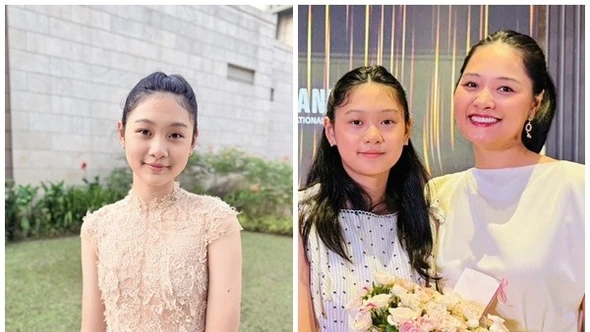 Con gái Hoa hậu Hương Giang trổ mã cao gần 1m8, giành giải piano ấn tượng