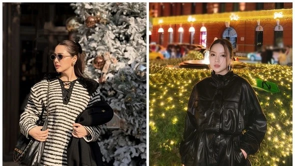 Sao Việt khoe khoảnh khắc đón Giáng sinh ở nước ngoài