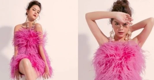 Mỹ nhân diện váy lông vũ: Hà Hồ kiêu sa, Phạm Quỳnh Anh như công chúa