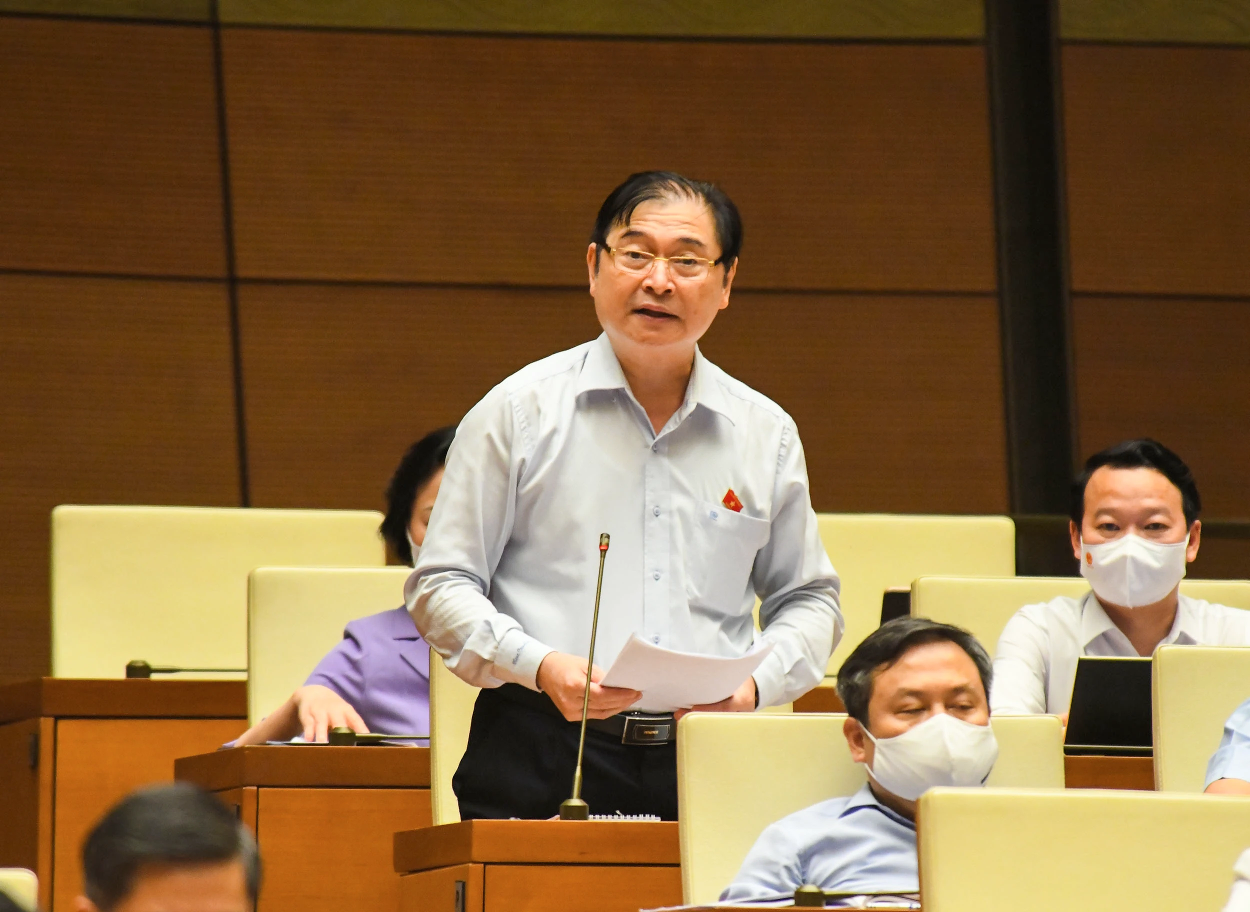 ĐBQH Phan Xuân Dũng thảo luận về kế hoạch phát triển KT-XH tại kỳ họp thứ 1 Quốc hội khoá XV