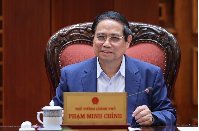 Thủ tướng Phạm Minh Chính chủ trì cuộc họp của Thường trực Chính phủ về một số nội dung chuẩn bị cho phiên họp Chính phủ chuyên đề xây dựng pháp luật tháng 7/2025 - Ảnh: VGP/Nhật Bắc thu-tuong3.jpg
