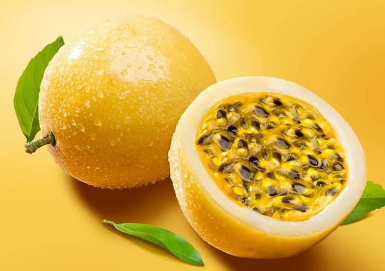 Chanh leo vàng loại to, đẹp giá dao động từ 70.000 - 120.000 đồng/kg. Ảnh: Vegeseeds chanh-leo5.jpg