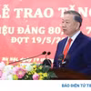 Tổng Bí thư, Chủ tịch nước Tô Lâm trao tặng Huy hiệu Đảng cho đảng viên lão thành tại Hà Nội