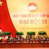 Khai mạc phiên làm việc đầu tiên Đại hội MTTQ Việt Nam lần thứ XI