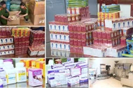 2 đường dây sản xuất thuốc giả, thực phẩm chức năng giả quy mô lớn sa lưới