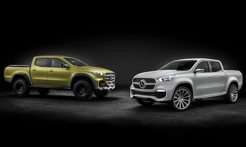 Bán tải đầu tiên của Mercedes “chốt tên” X-Class