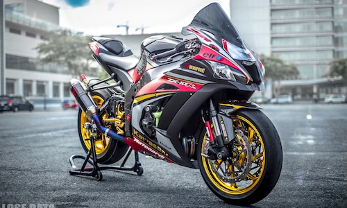 Kawasaki ZX-10R 2016 full đồ hiệu của biker Sài Gòn
