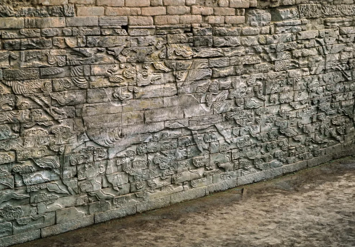 Hé lộ bức tranh tường đá 1.000 năm tuổi đẹp ngoạn mục hiếm thấy