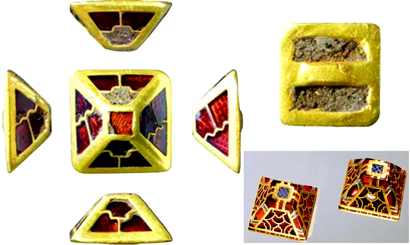 Bất ngờ tìm thấy kim tự tháp vàng của người Anglo-Saxon 