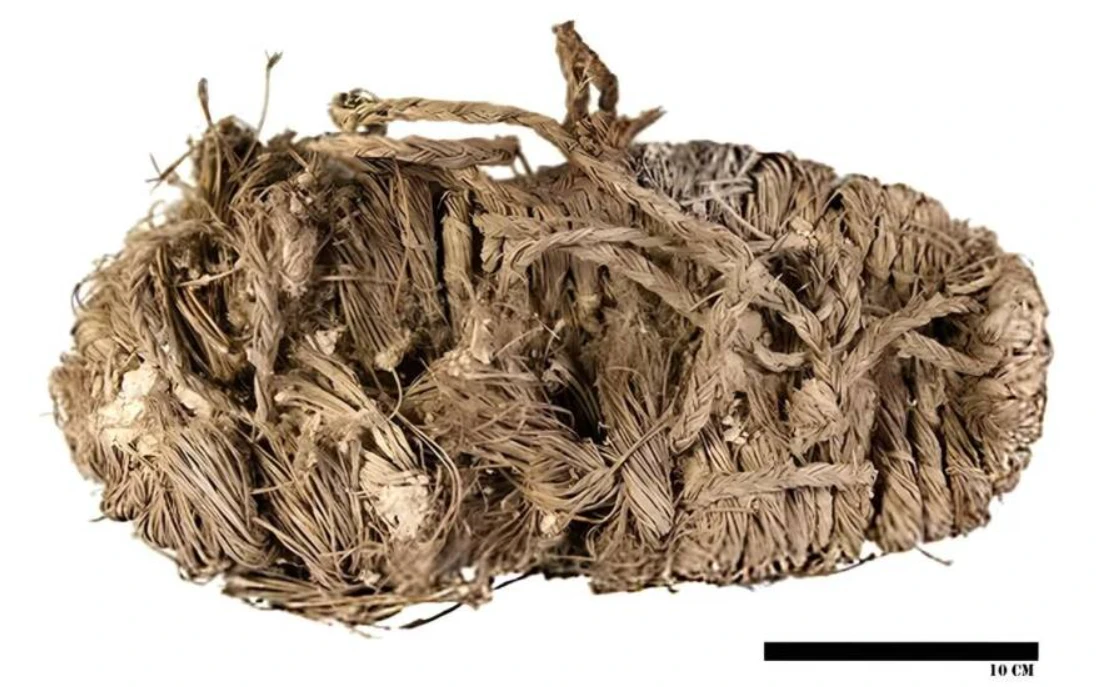 Ngỡ ngàng chiếc dép 650 năm tuổi trong tổ kền kền hang động