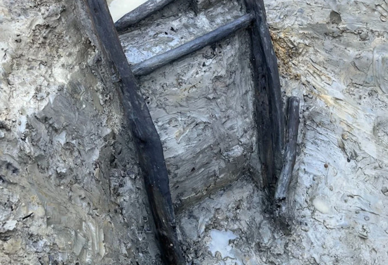 Tận mục thang gỗ 1.000 năm tuổi nguyên vẹn khó tin