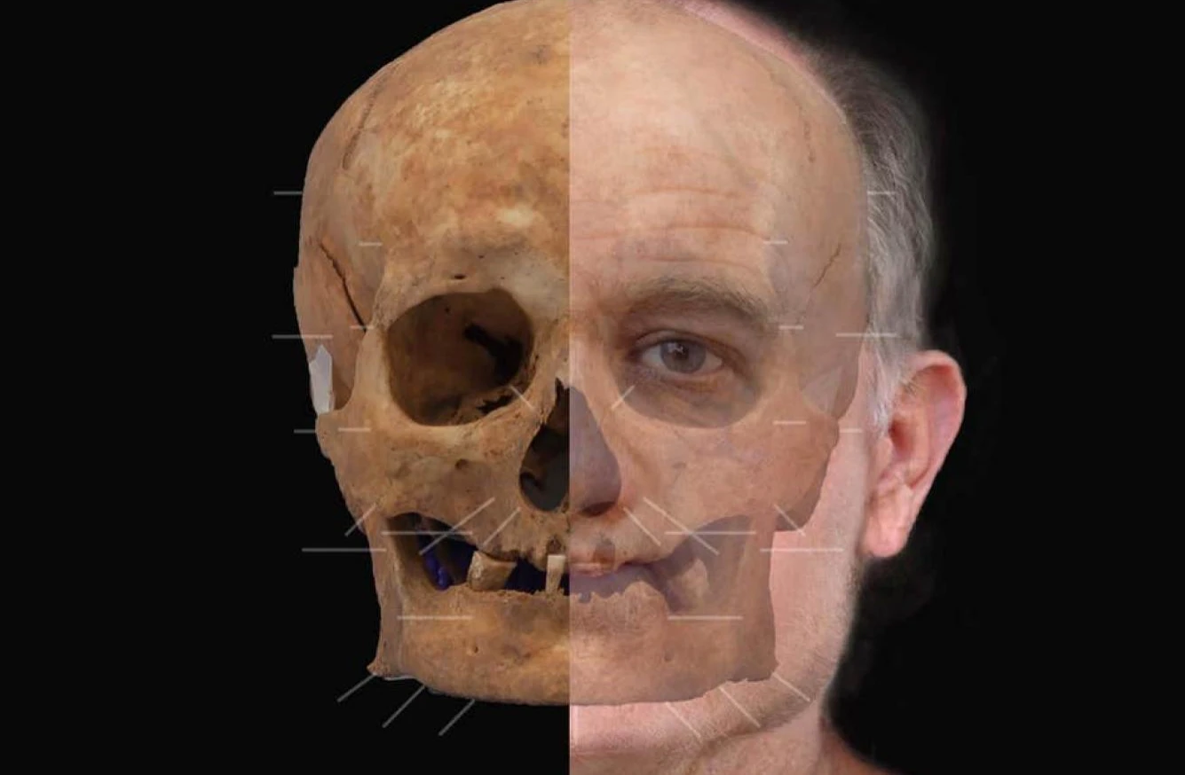 Phục dựng khuôn mặt người đàn ông Scotland cổ, chuyên gia sốc nặng