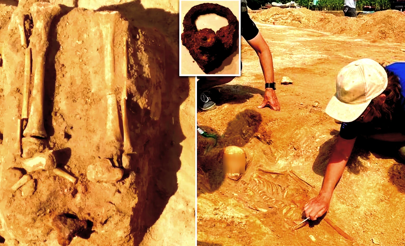  Bí ẩn ổ khóa tam giác ghìm chân hài cốt trong mộ cổ