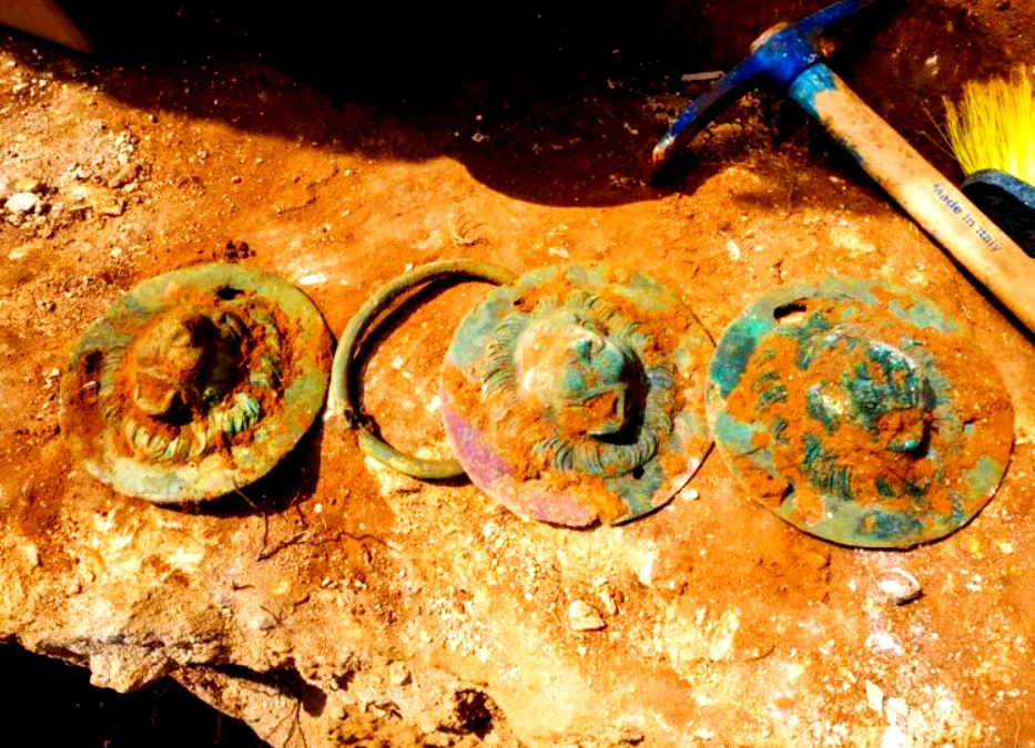 Mở mộ La Mã cổ, chuyên gia sững người thấy tay cầm đầu sư tử