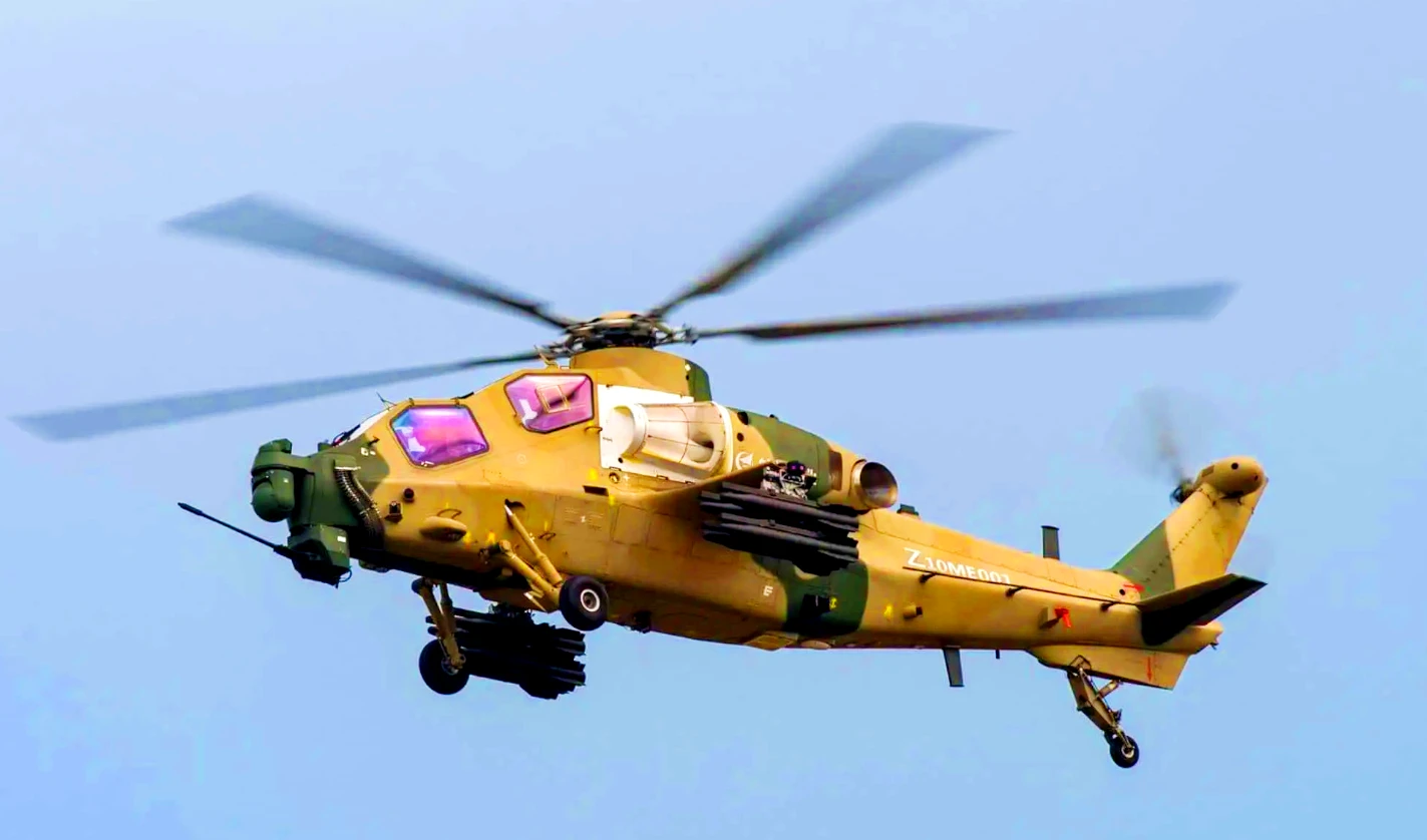 Trực thăng Z-10ME của Trung Quốc bất ngờ xuất hiện tại Pakistan