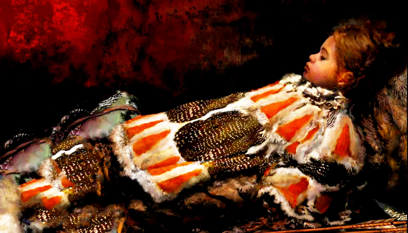 Phát hoảng thấy hộp sọ chim sẻ trong miệng hài cốt trẻ em