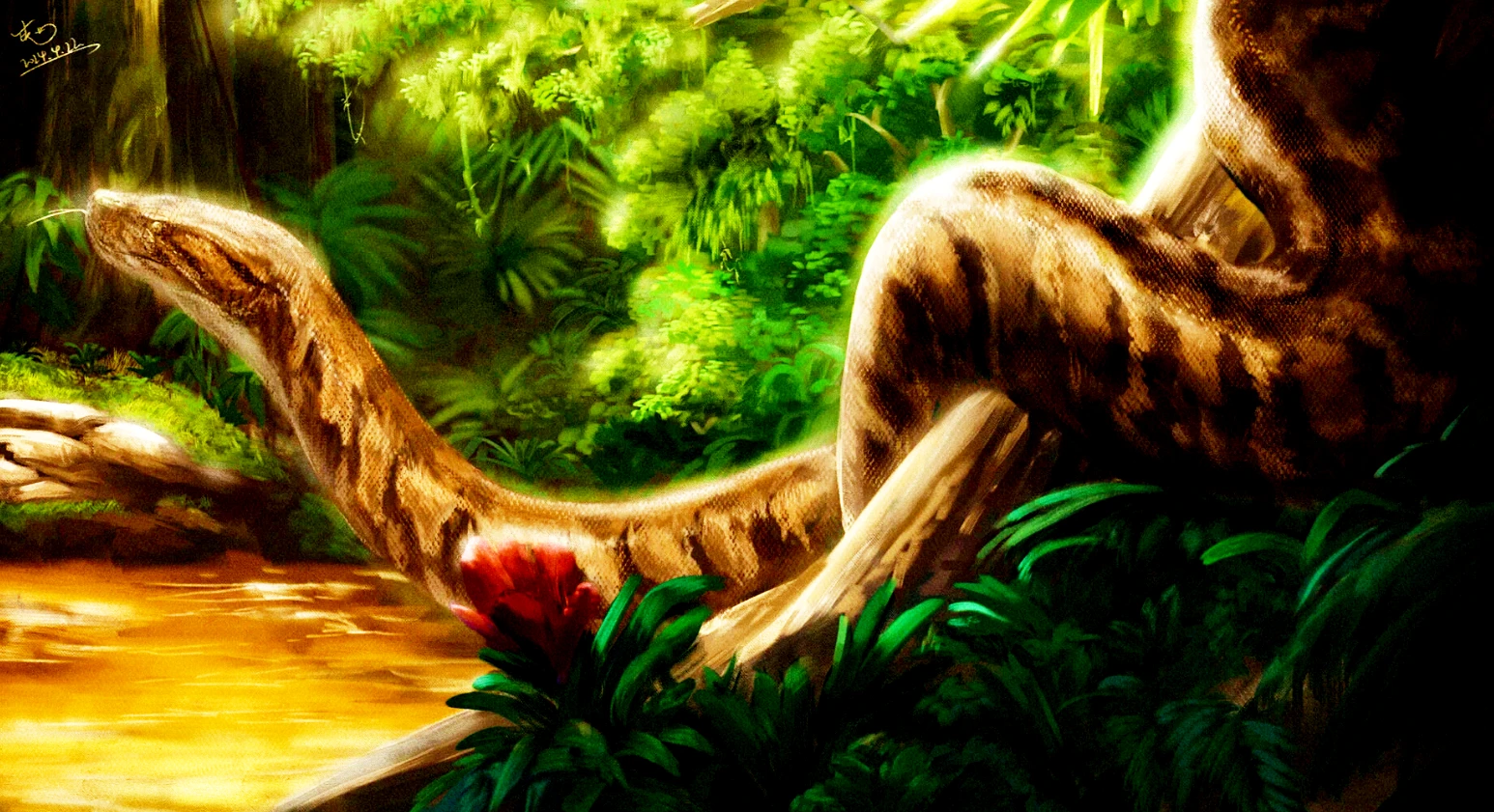 Loài rắn cổ xưa lớn khủng khiếp từng sống ở Ấn Độ 