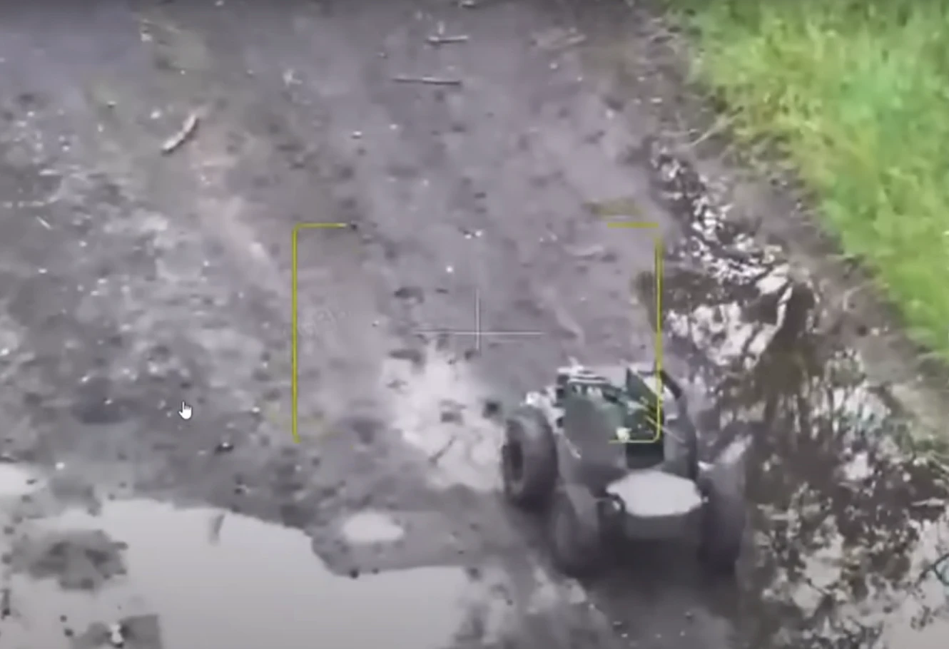 Ukraine dùng xe robot chiến đấu Lyut đối phó các đợt tấn công của Nga