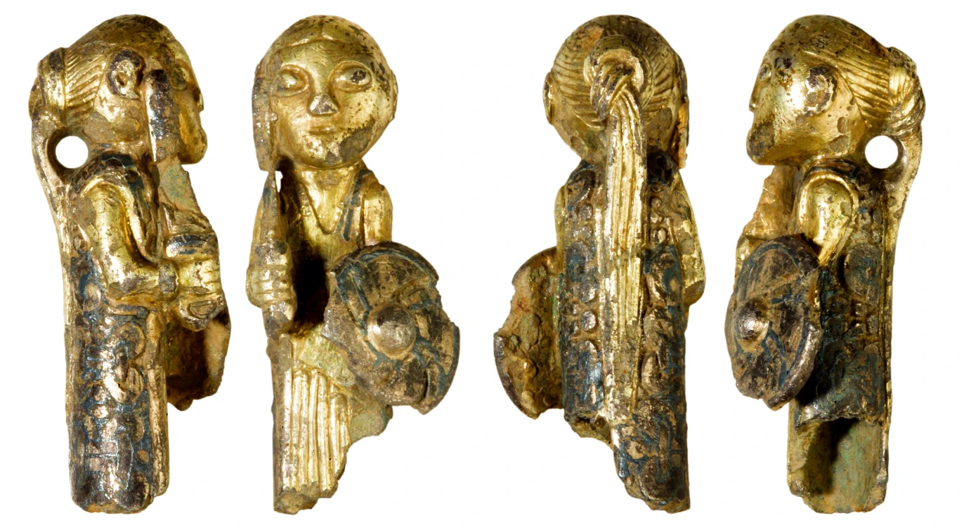 Tượng Viking mạ vàng hé lộ bí mật nữ thần sinh sản