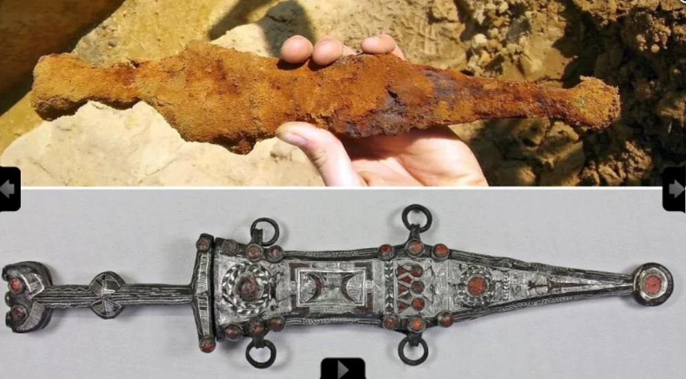 Sự thật giật mình về con dao găm bạc La Mã 2.000 tuổi 