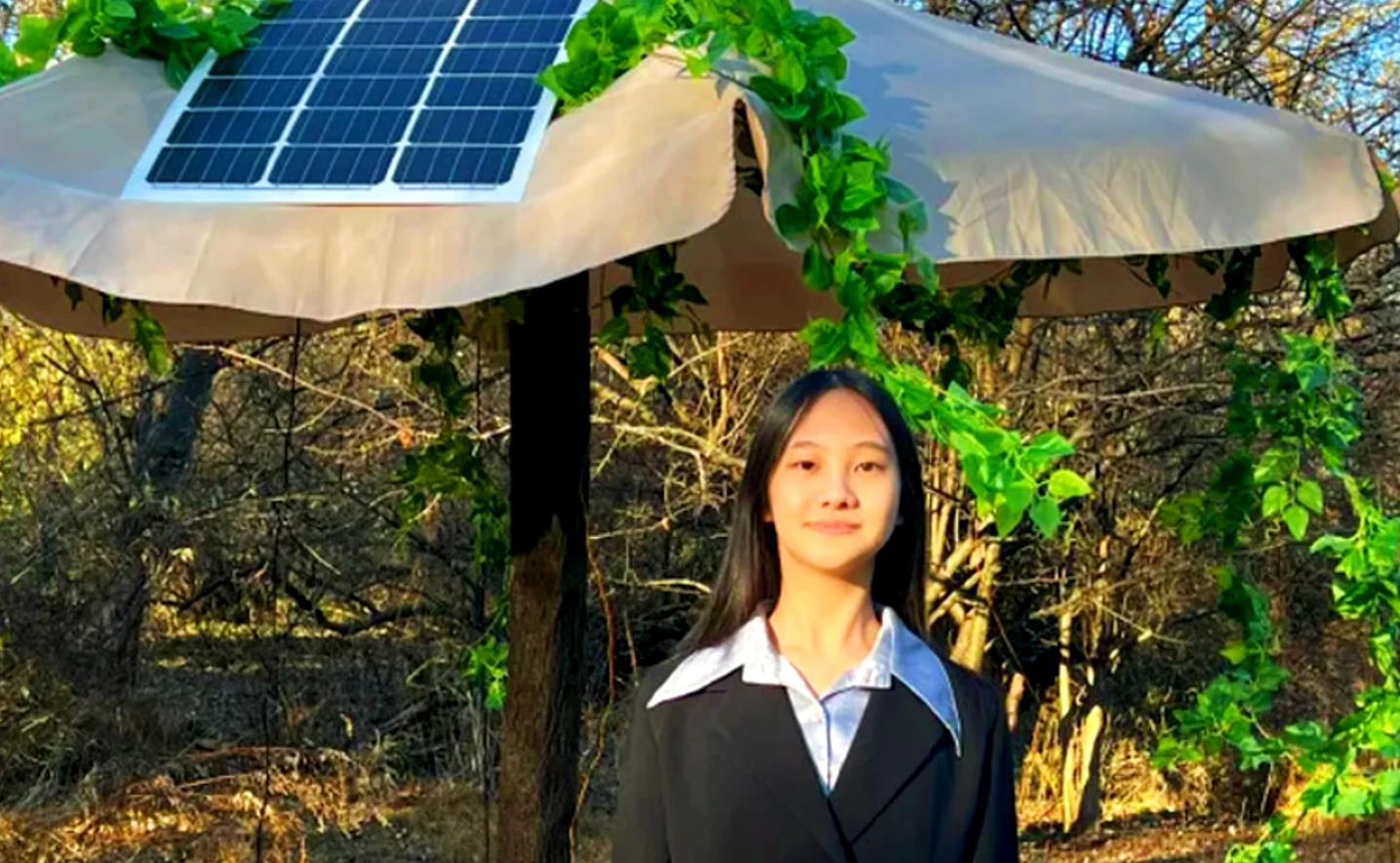 Nữ sinh sáng chế bẫy chạy bằng AI tiêu diệt côn trùng