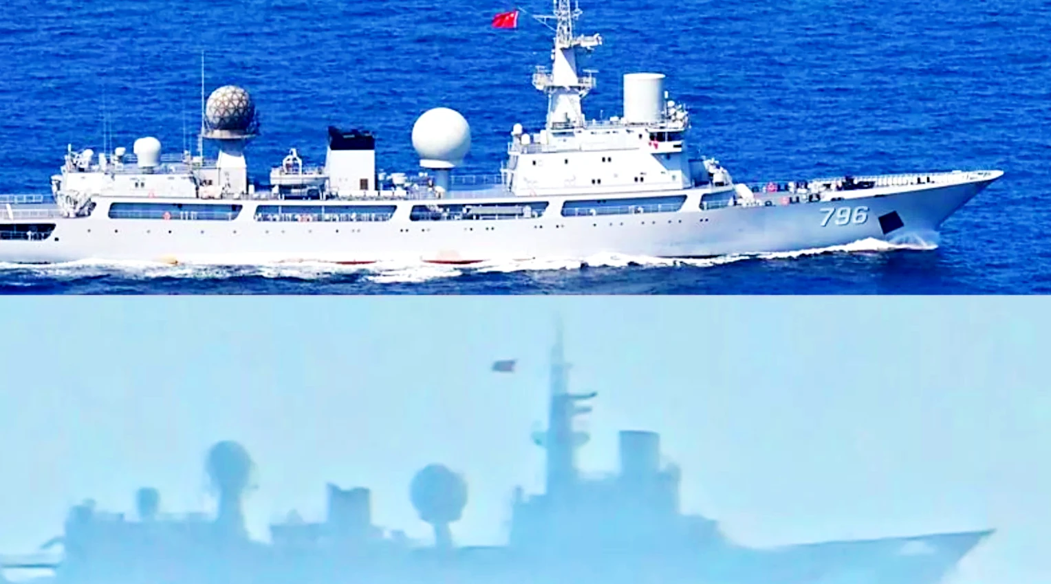 Tàu do thám Trung Quốc ghi lại toàn bộ cuộc không kích Iran của Mỹ