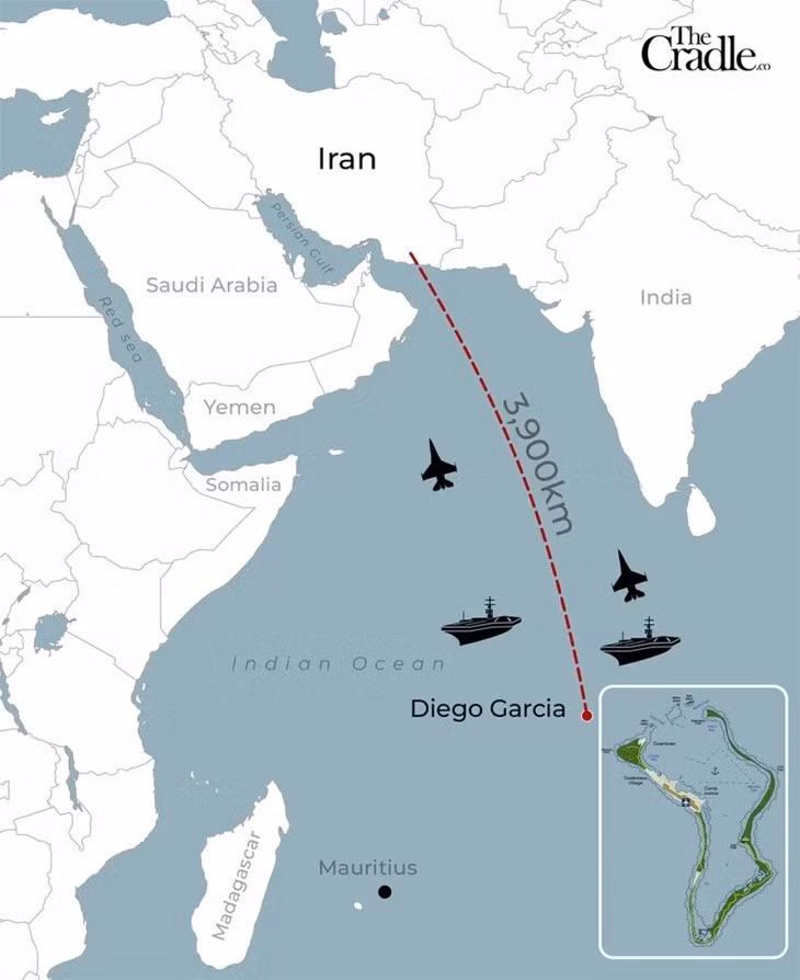 Iran lại tiếp tục gây bất ngờ cho phương Tây, bởi vì tên lửa của Iran đã chứng minh tầm bắn xa hơn nhiều so với dự đoán trước đây. Vụ tấn công bằng hai tên lửa vào căn cứ quân sự Diego Garcia, không chỉ gây bất ngờ mà còn khiến Anh lo sợ, khi họ nhận ra rằng chúng có thể bắn tới London. Tuy nhiên, người Anh thừa nhận, họ hầu như không có khả năng phòng thủ chống lại tên lửa đạn đạo.