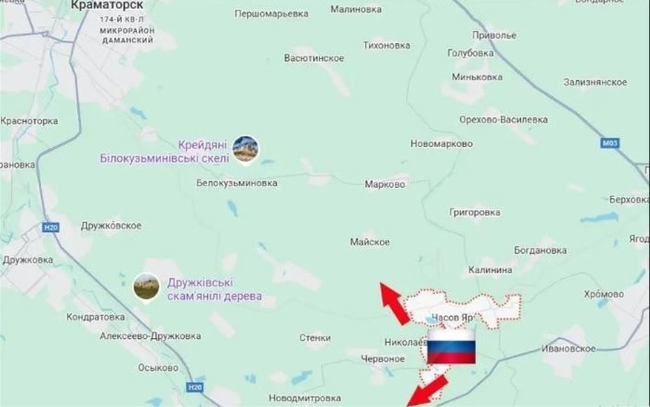 Với việc Chasov Yar thất thủ, "ba pháo đài" phía bắc Donetsk còn lại là Konstantinovka, Druzhkovka và Slavyansk, giờ đây hoàn toàn bị hỏa lực Nga bố trí ở Chasov Yar uy hiếp. Các lực lượng tiên phong của Nga đang tiến đến Konstantinovka, một trung tâm chiến lược khác ở miền Đông Ukraine. Đánh giá mới nhất từ Bộ Tổng tham mưu Nga, cho thấy hệ thống phòng thủ của Ukraine, có thể sẽ sụp đổ trong vòng 60-90 ngày tới. (nguồn ảnh Sina, Military Review, Ukrinform).