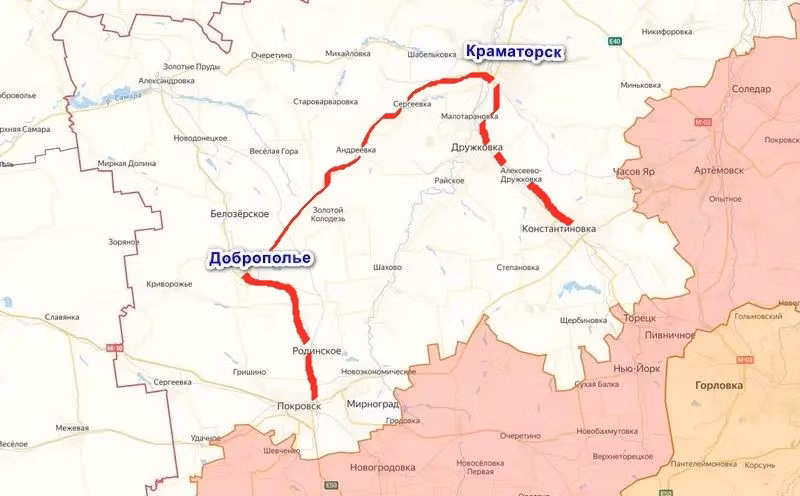 Như vậy tuyến đường từ Kramatorsk đi Dobropolye, nơi cung cấp nhu yếu phẩm cho nhóm quân Ukraine, bao gồm cả nhóm bảo vệ Pokrovsk, Kostiantynivka sẽ không còn an toàn nữa, khi những chiếc UAV FPV này có thể tấn công cả các mục tiêu đang cơ động.