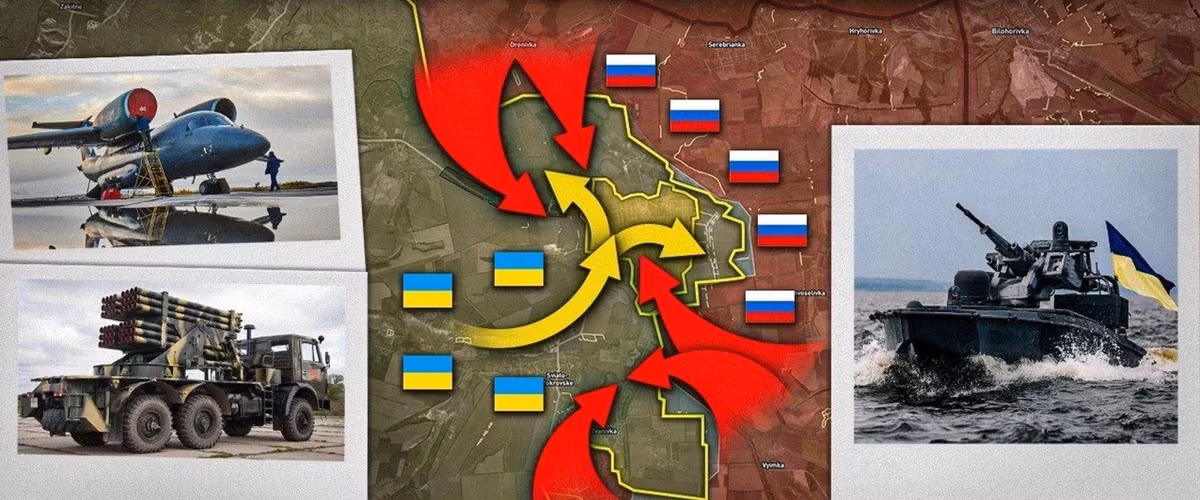 Nhưng vấn đề then chốt đối với Ukraine là con đường này, ngay cả khi vẫn còn nằm dưới sự kiểm soát của họ, luôn bị đe dọa bởi UAV và pháo binh Nga; do đó, AFU phải chủ động sử dụng các tuyến đường thay thế. Do điều kiện thời tiết, khả năng của các tuyến tiếp vận chưa được trải nhựa này bị hạn chế, và hoạt động của UAV Nga khiến mọi chuyến hàng đều cực kỳ nguy hiểm.