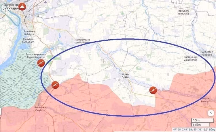 Thành phố Zaporizhia là một vị trí chiến lược quan trọng đối với Ukraine, và việc giữ được hay mất đi vị trí này sẽ ảnh hưởng trực tiếp đến diễn biến toàn bộ cuộc chiến. Nếu RFAF thực hiện thành công việc phong tỏa và bao vây, hệ thống phòng thủ của Ukraine trong khu vực sẽ đối mặt với nguy cơ sụp đổ, có khả năng gây ra phản ứng dây chuyền ảnh hưởng đến tình hình ở các khu vực khác.