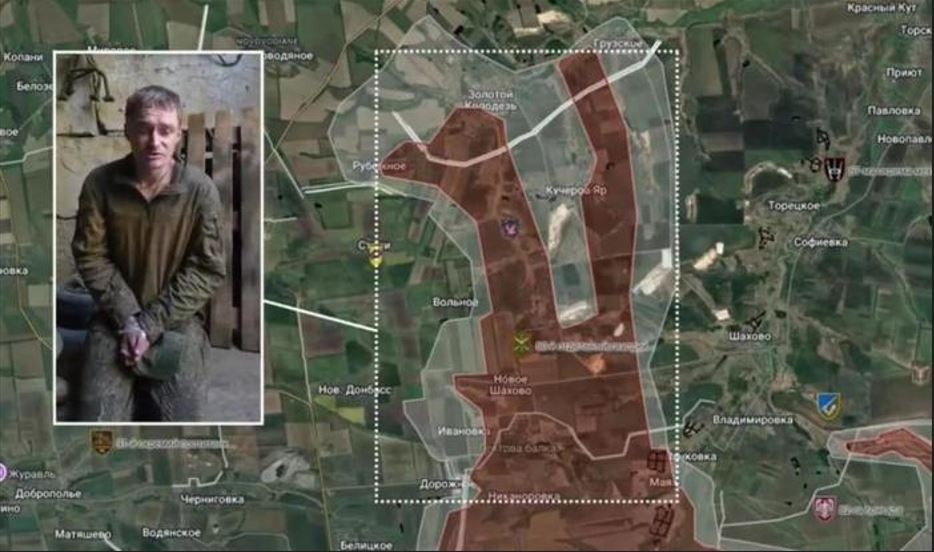 Từ ngày 14 đến 17/8, AFU tổ chức phản công với lực lượng là Quân đoàn Azov số 1; AFU không chỉ phá hủy thành công mũi nhọn do RFAF tạo thành, mà còn đạt được những thành quả đáng kể. Kênh Deep State liên kết với Tổng cục tình báo AFU (GRU) cho biết, phía Nga đã chịu tổn thất nặng, với tổng số thương vong khoảng 600 người, trong đó có khoảng 400 người tử trận và hàng chục người bị bắt.