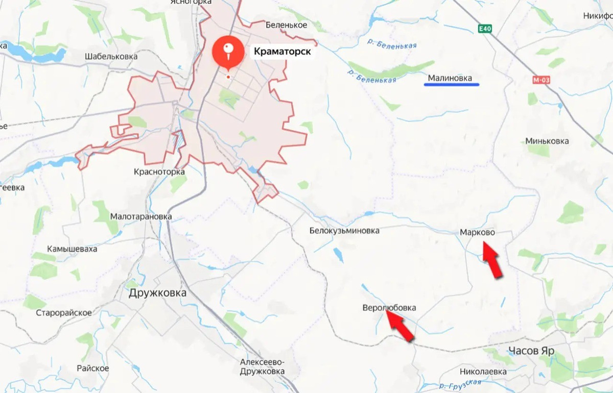 Tình hình nguy cấp đối với AFU gần Seversk, đã tạo cơ hội cho RFAF tiếp tục tấn công về phía nam, khi các đơn vị xung kích của Cụm quân phía Nam RFAF, đã chiếm được Vasyukovka, và đang chuẩn bị cho một cuộc tiến công tiếp theo vào thành phố Kramatorsk.