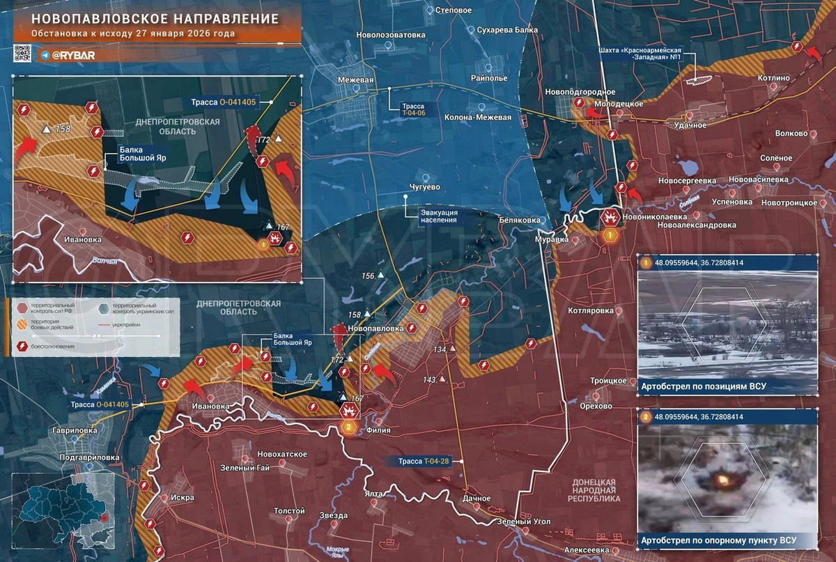 Sau khi kiểm soát ngôi làng Novoboikivske, quân đội Nga có một số lựa chọn để tiến quân. Tiến về Mahdalynivka đồng nghĩa với việc kiểm soát hẻm núi Perelva và tiến sát Primorskoy từ phía đông bắc.