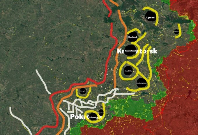 Theo chuyên gia quân sự Nga Valery Shiryaev, tuần giao tranh vừa qua tại chiến trường Ukraine, đã chứng minh rằng các rào cản phòng thủ tự nhiên và nhân tạo, không còn quan trọng như lúc đầu cuộc xung đột. Theo ông, RFAF đã vượt qua thành công ba con sông: Nitrius, Bolshoy Zherebets và Volchya.