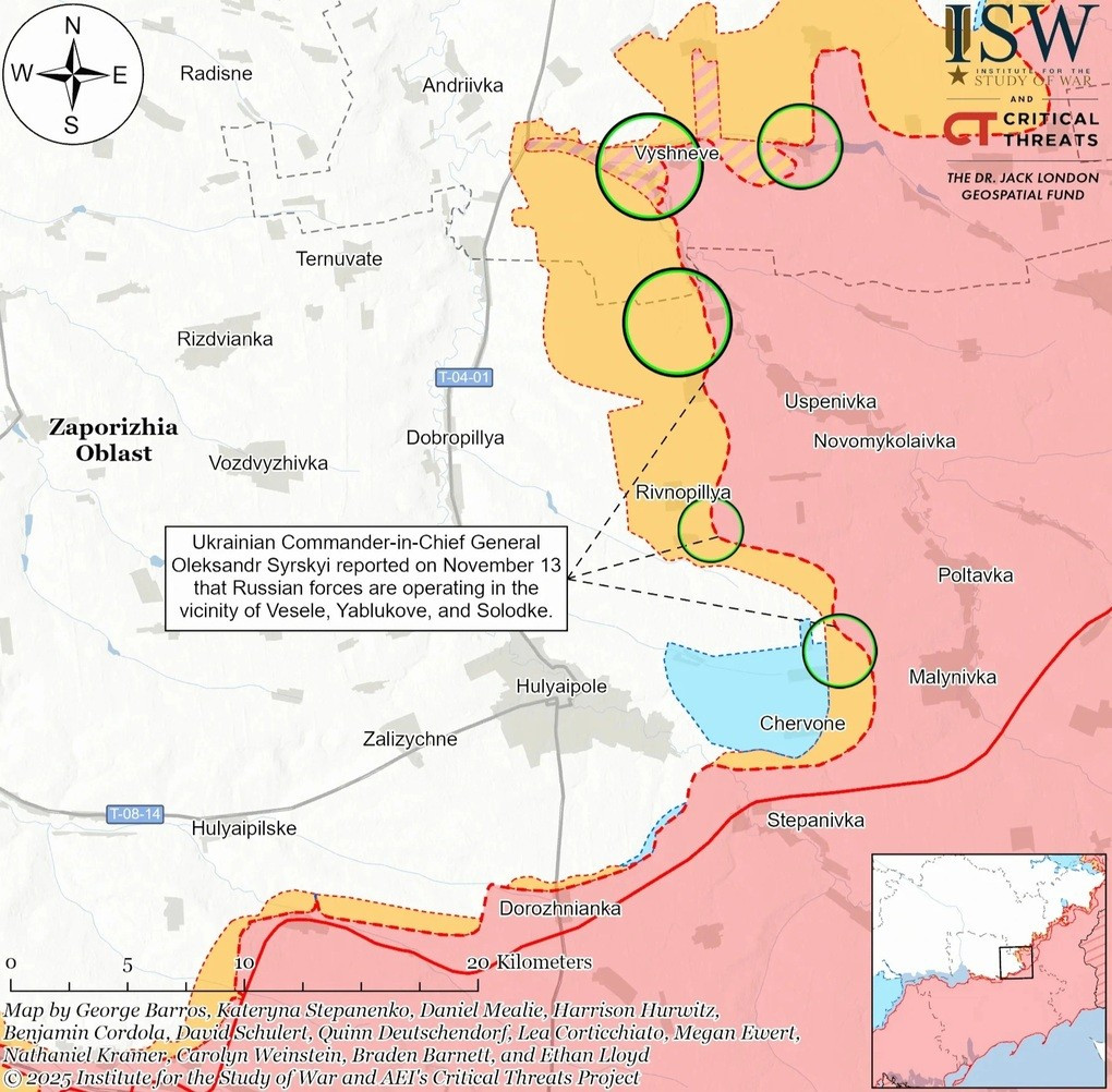 Hơn một năm qua, tại thành phố Pokrovsk, RFAF đã “bào mòn” phần lớn lực lượng dự bị của Ukraine. Nhưng Bộ Tổng tham mưu AFU không ngờ rằng, RFAF lại bất ngờ mở một cuộc tấn công cơ giới quy mô lớn dọc theo mặt trận dài 41 km vào khu vực nơi ba tỉnh Zaporizhzhia, Donetsk và Dnipropetrovsk giao nhau.