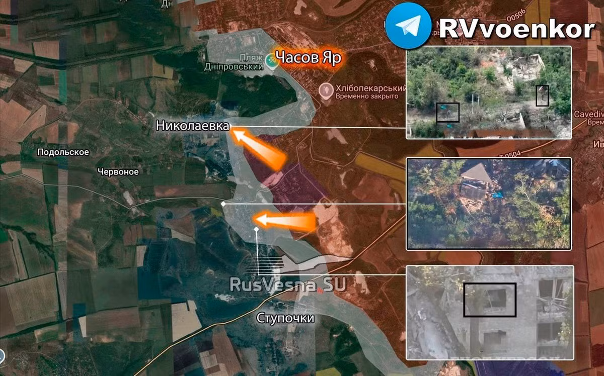 Mặc dù Bộ Quốc phòng Nga tuyên bố kiểm soát hoàn toàn Chasov Yar, nhưng truyền thông nhà nước Ukraine vẫn cho rằng, "người Nga chưa chiếm được hoàn toàn thành phố". Kiev phủ nhận việc mất Chasov Yar và cho đây là sự “dối trá trắng trợn” của Moskva.