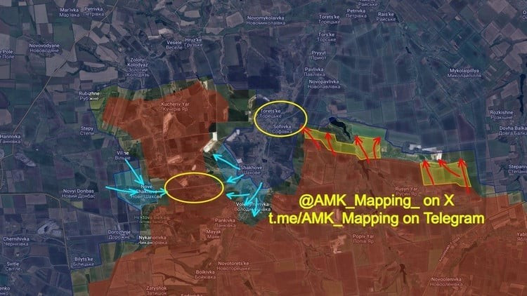  Ở phía bắc Pokrovsk, quân Ukraine tiếp tục đánh mất lợi thế ở khu vực Dobropillya. Các nỗ lực nhằm đánh bật quân Nga khỏi vị trí của họ đã không thành công. Trong khi đó, tổn thất của quân Ukraine tại khu vực này đang gia tăng nhanh chóng.