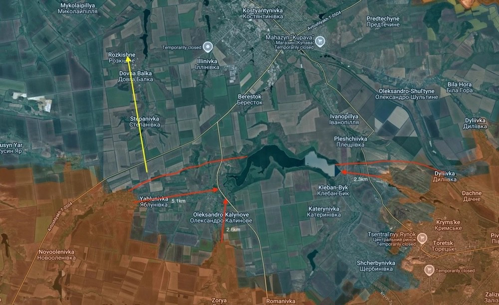 "Cuộc đột kích ngầm" thứ hai của RFAF diễn ra vào tháng 6 năm 2024. Sau khi RFAF sử dụng Lữ đoàn tấn công trinh sát tình nguyện "Cựu chiến binh" đến hướng mặt trận thành phố Toretsk, họ đã dọn sạch các đường ống ngầm qua tuyến phòng thủ đầu tiên của AFU và sau đó tiến hành một cuộc đột kích.