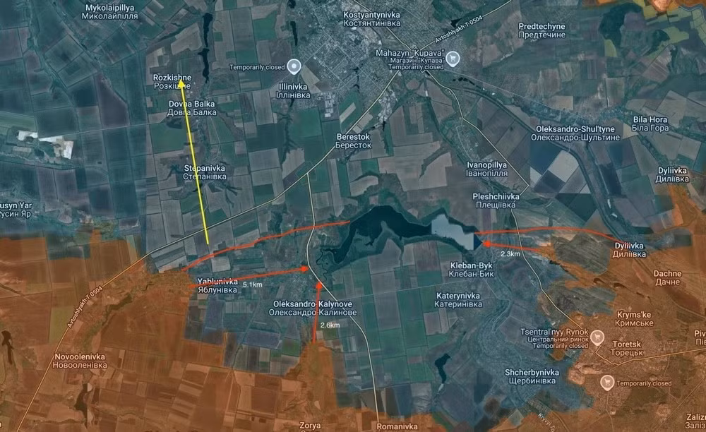 "Cuộc đột kích ngầm" thứ hai của RFAF diễn ra vào tháng 6 năm 2024. Sau khi RFAF sử dụng Lữ đoàn tấn công trinh sát tình nguyện "Cựu chiến binh" đến hướng mặt trận thành phố Toretsk, họ đã dọn sạch các đường ống ngầm qua tuyến phòng thủ đầu tiên của AFU và sau đó tiến hành một cuộc đột kích.