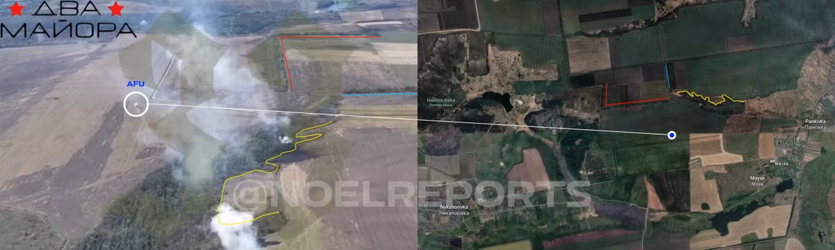 Kênh Military Summary đưa tin, tình hình với mũi thọc sâu của quân Nga ở Dobropolye, ngày càng xấu đi, dường như họ đã bị quân Ukraine bao vây ngược. Các hình ảnh định vị địa lý từ điểm nóng này xác nhận rằng RFAF thực sự đang trong tình thế nguy cấp.