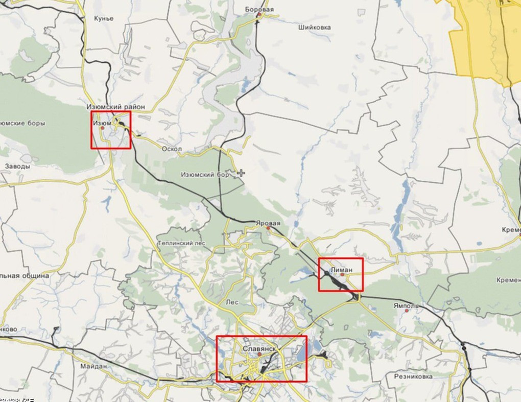 Nếu Nga tái chiếm được Lyman, sẽ mở đường cho họ tiến vào hai thành phố “song sinh” Slavyansk-Kramatorsk, vốn là tuyến phòng thủ chính và cuối cùng của Ukraine tại Donetsk. Hiện tại, cuộc tấn công vào hai thành phố này, đang được tiến hành từ Konstantinovka và Seversk bởi các đơn vị thuộc Cụm quân phương Nam và Cụm quân phía Tây từ hướng Lyman. (nguồn ảnh Topwar, TASS, Ukrinform).