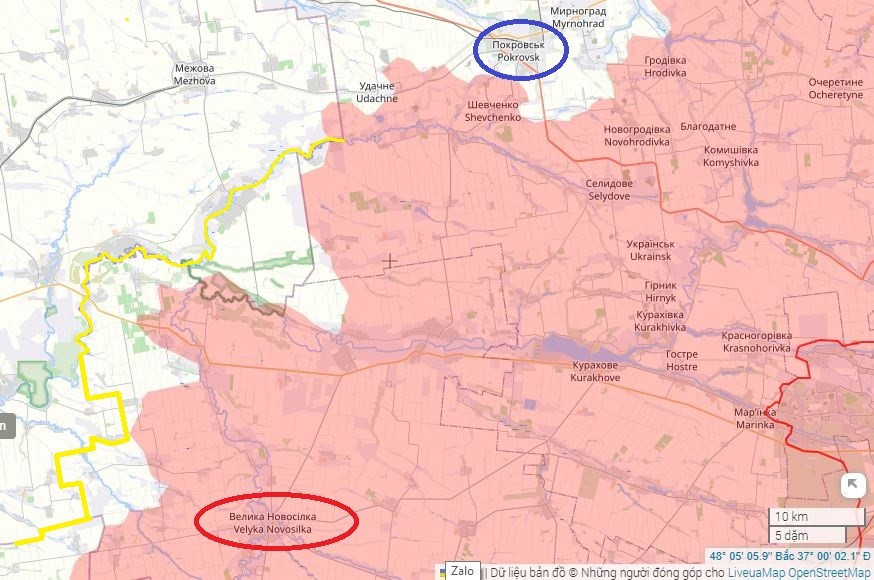 View - Nga cắt đứt tuyến hậu cần Pokrovsk, phòng tuyến Ukraine sắp sụp đổ | Báo Tri thức và Cuộc sống - TIN TỨC PHỔ BIẾN KIẾN THỨC 24H