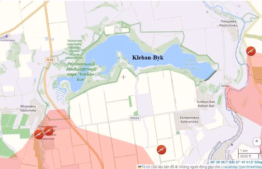 Dưới những đợt tấn công của các đơn vị mới được tăng viện từ tuyến sau của RFAF ở phía đông Toretsk (thuộc khu vực Dyleevka), quân phòng thủ Ukraine tại đây, đã buộc phải rút lui khỏi vùng ngoại ô phía bắc của khu vực Toretsk và đang tổ chức phòng ngự ở phía nam Kostiantynivka.