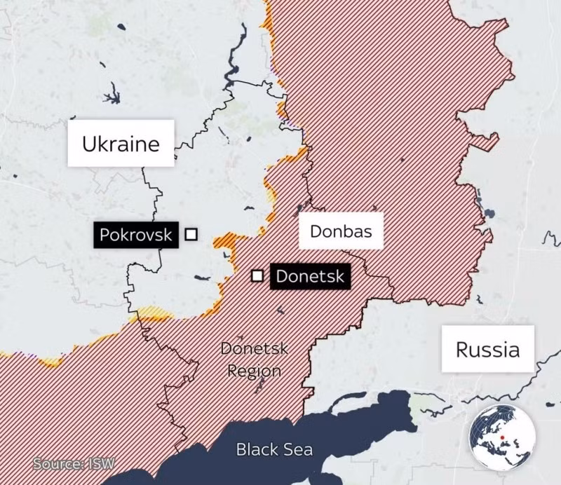 Pokrovsk có ý nghĩa chiến lược quan trọng đối với cả Nga và Ukraine. Nếu quân đội Nga chiếm được Pokrovsk, họ có thể cắt đứt các tuyến đường tiếp tế của Ukraine ở khu vực Donbass và giành quyền kiểm soát nguồn tài nguyên công nghiệp quan trọng này.