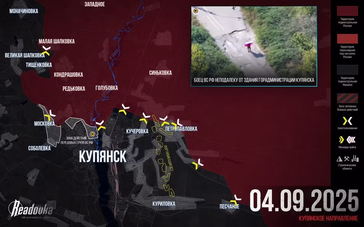 Điều này đặt ra một mối đe dọa chưa từng có đối với quân đội Ukraine. Với tốc độ mất hai đến ba vị trí phòng thủ mỗi ngày như hiện nay, việc Kupyansk thất thủ có lẽ chỉ còn là vấn đề thời gian.