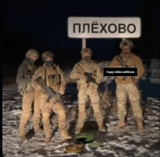 Vào đầu chiến dịch, AFU đã đột phá từ phía nam và tiến về phía thị trấn Belaya. Tuy nhiên, hành động phối hợp giữa lực lượng đặc nhiệm Chechnya và lực lượng thủy quân lục chiến của RFAF, đã tiêu diệt mũi đột phá cấp đại đội của AFU, ngăn chặn đà tiến công của quân Ukraine về hướng này.